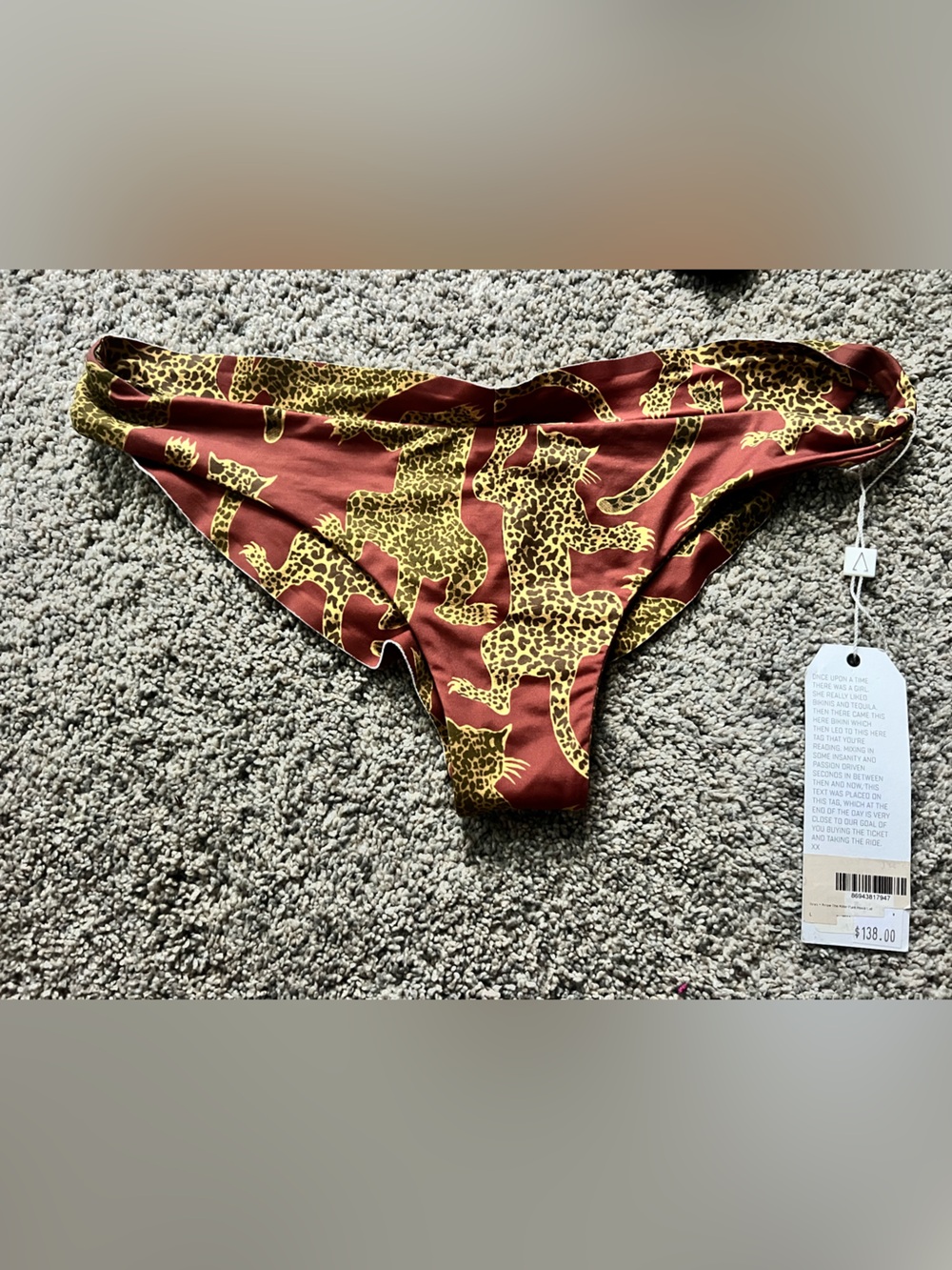 NWT Boys + Arrows cheeky bottom